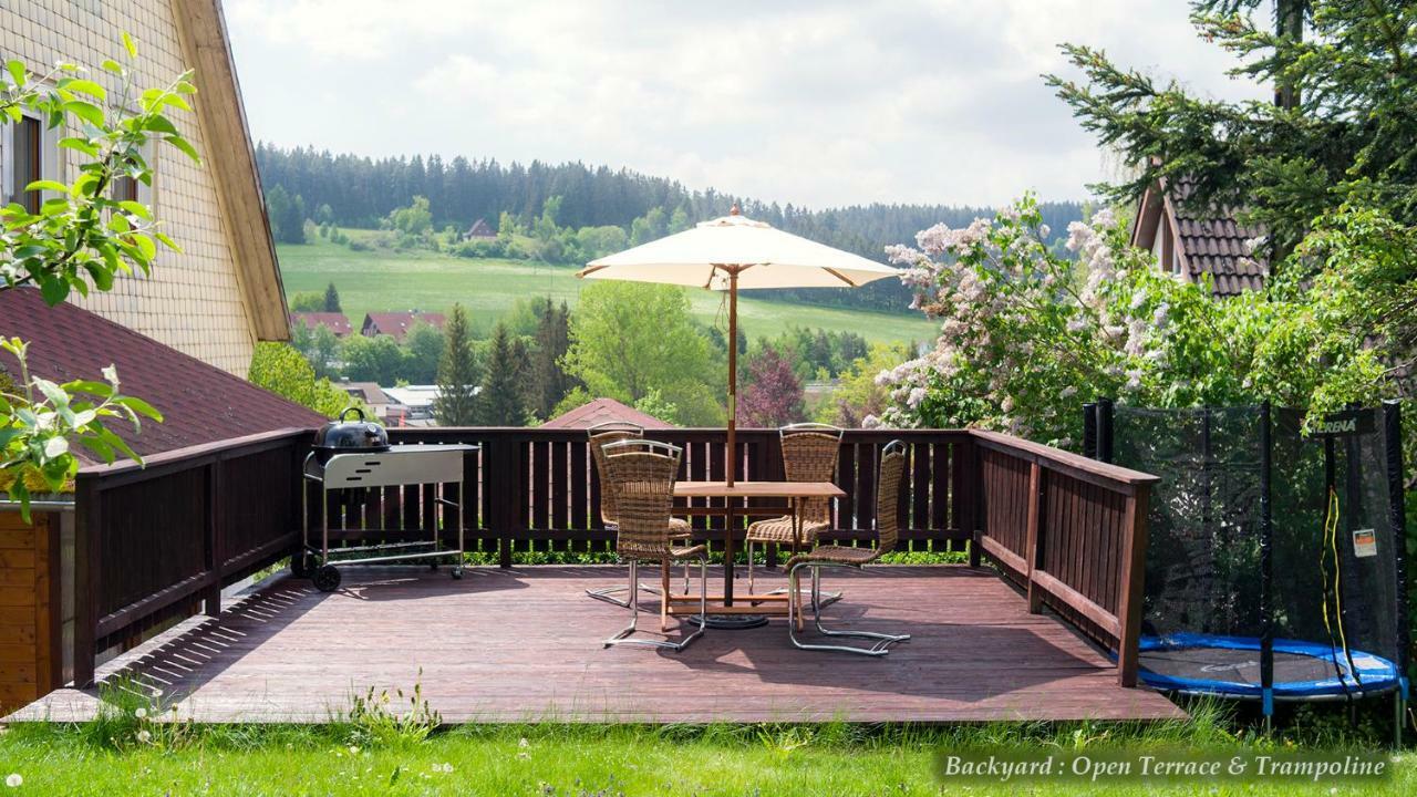 Willa Entire House In Schwarzwald With Mountain View, Private Gym,Sauna And Garden Unterkirnach Zewnętrze zdjęcie